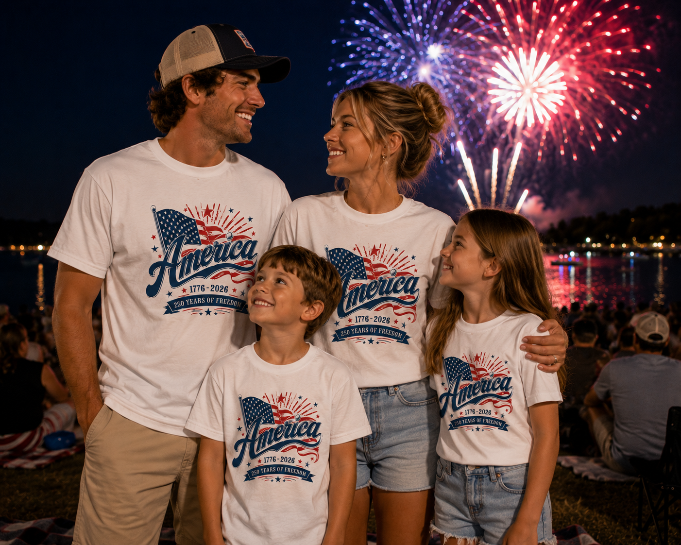 4th of July Flag Shirt