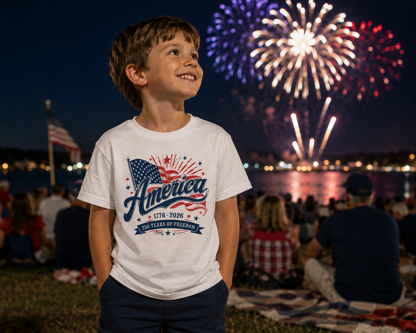 Childs - Flag Shirt (Front)