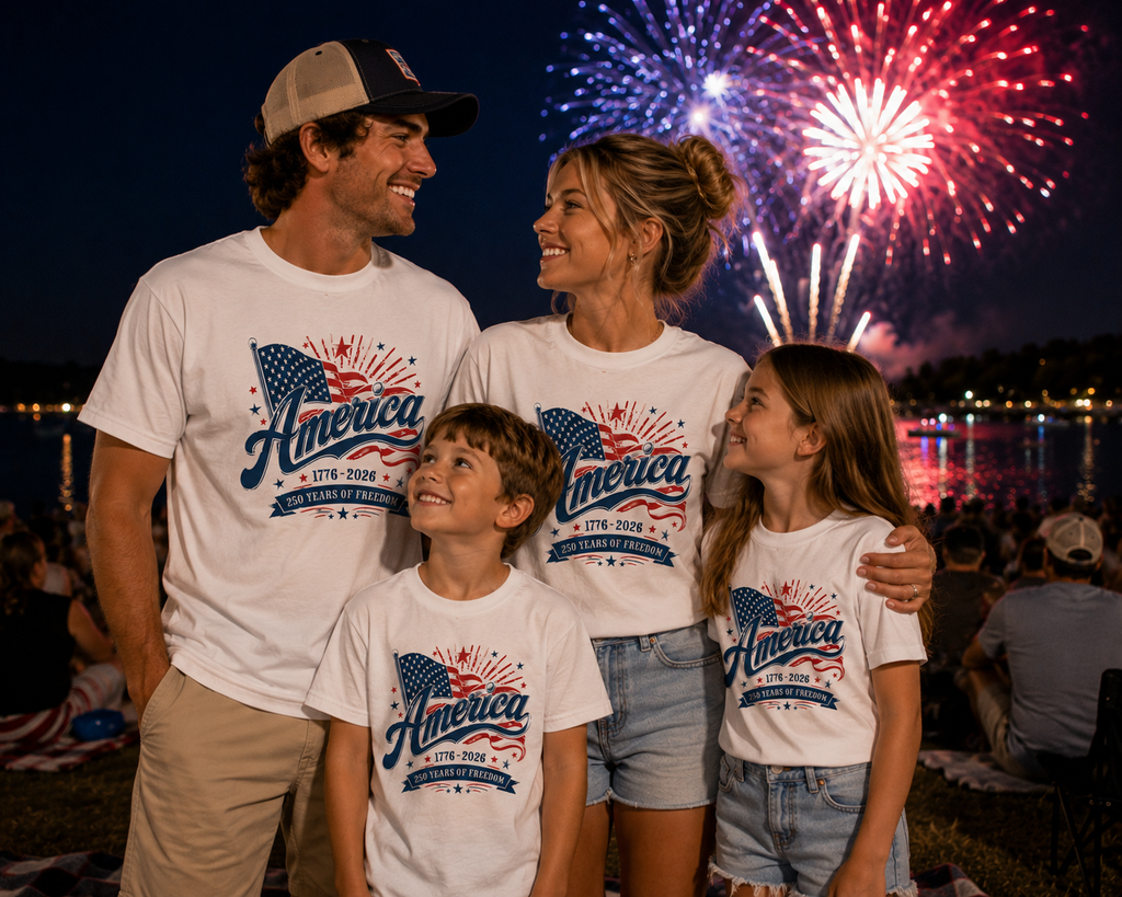 Adult - Flag Shirt (Front)