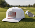 American Flag Golf Hat