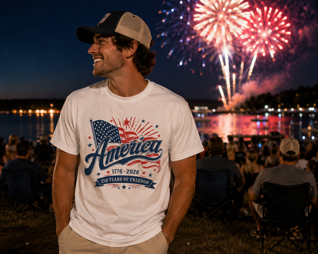 Adult - Flag Shirt (Front)