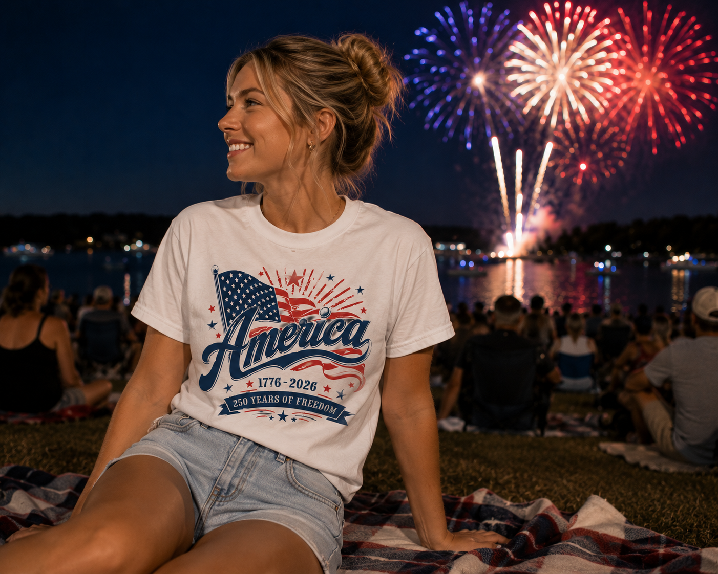 Adult - Flag Shirt (Front)