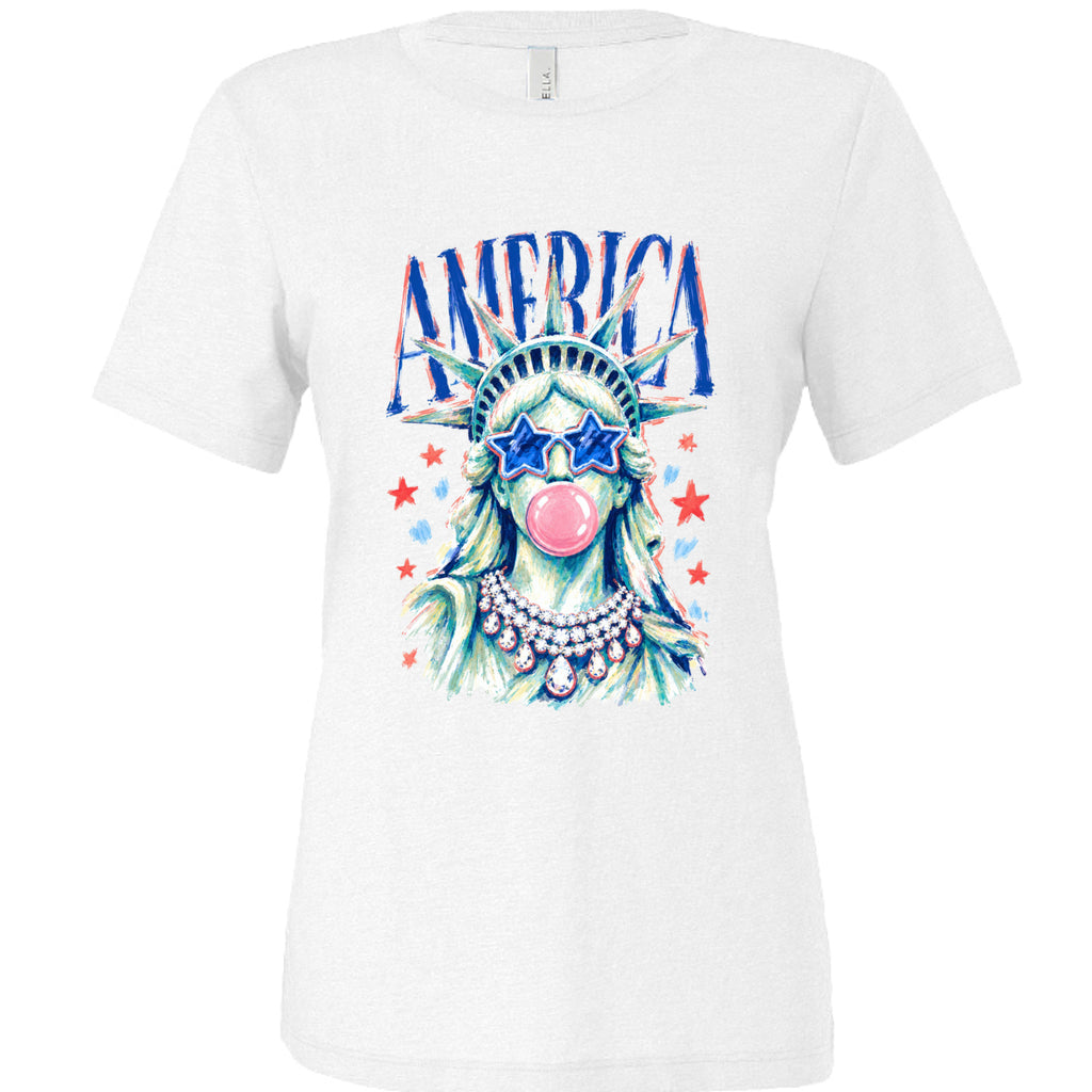 SOLID WHT TRIBELND - 6413 - FRONT
