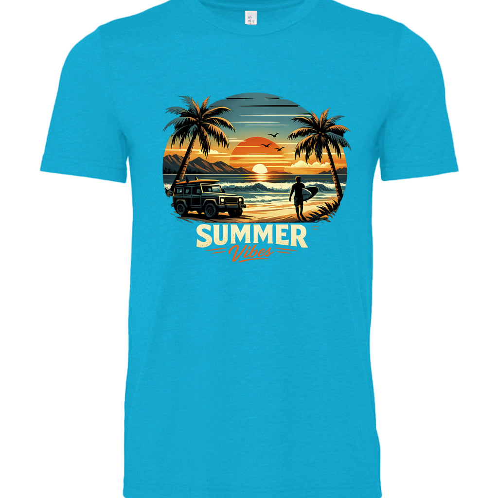 Neon Blue - 3001CVC - FRONT
